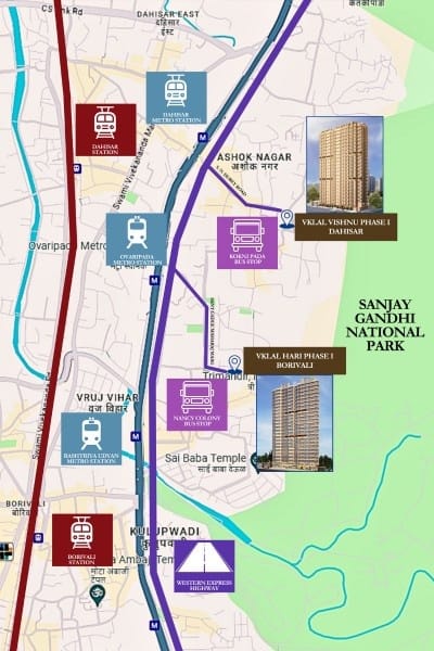 VKLAL Hari And VKLAL VISHNU Map